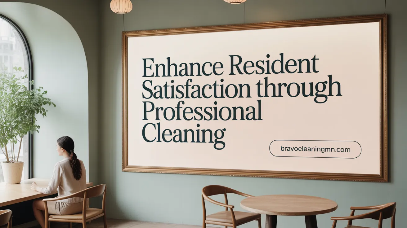 Enhance Resident Satisfaction Through Professional Cleaning