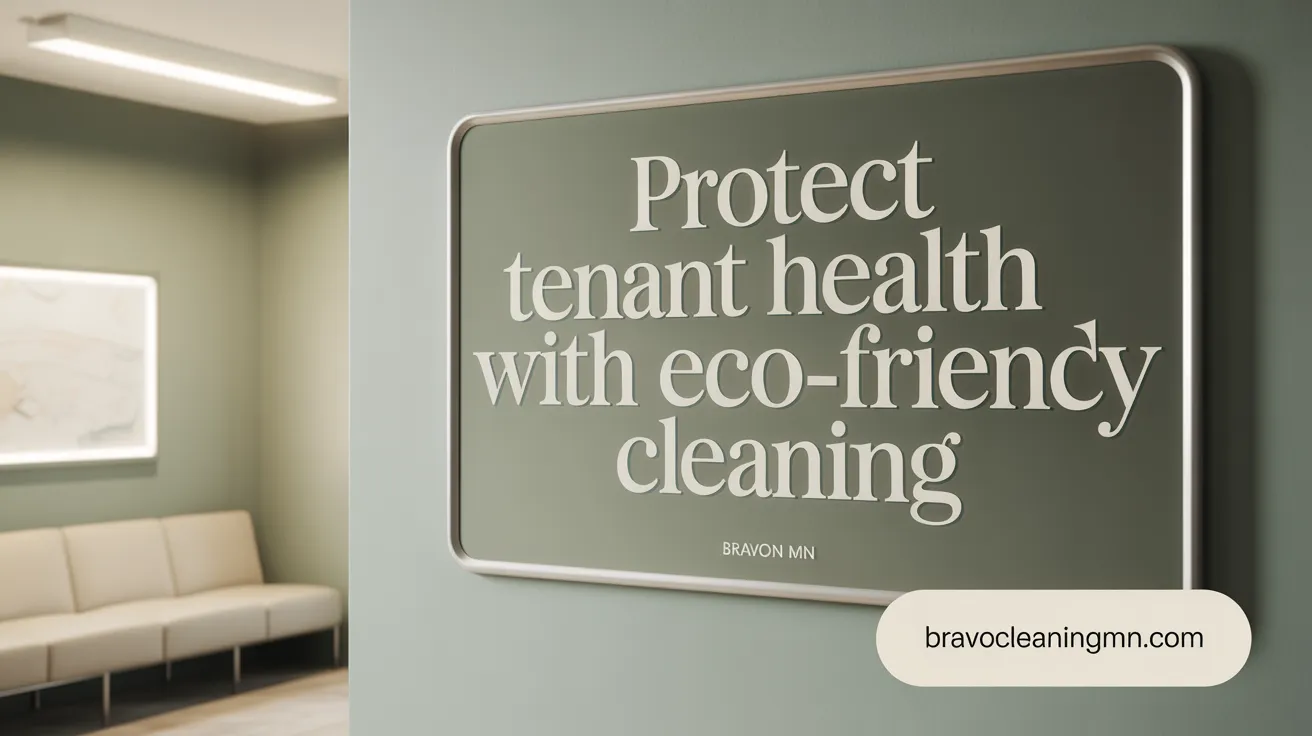 Protect Tenant Health with Eco-Friendly Cleaning
