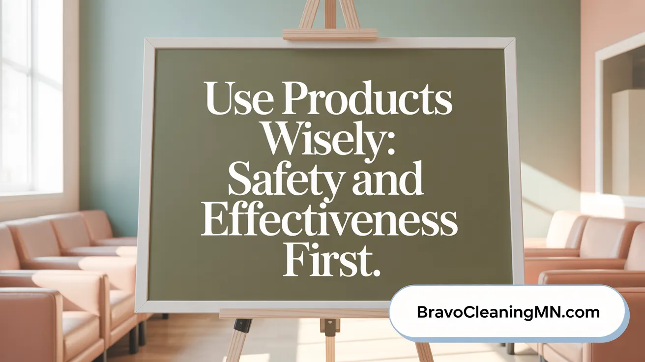 Use Products Wisely: Safety and Effectiveness First