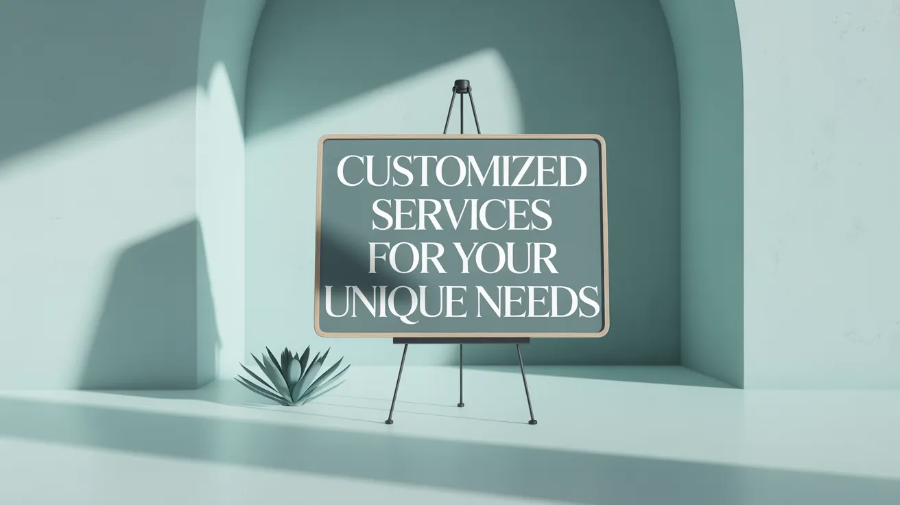Customized Services for Your Unique Needs