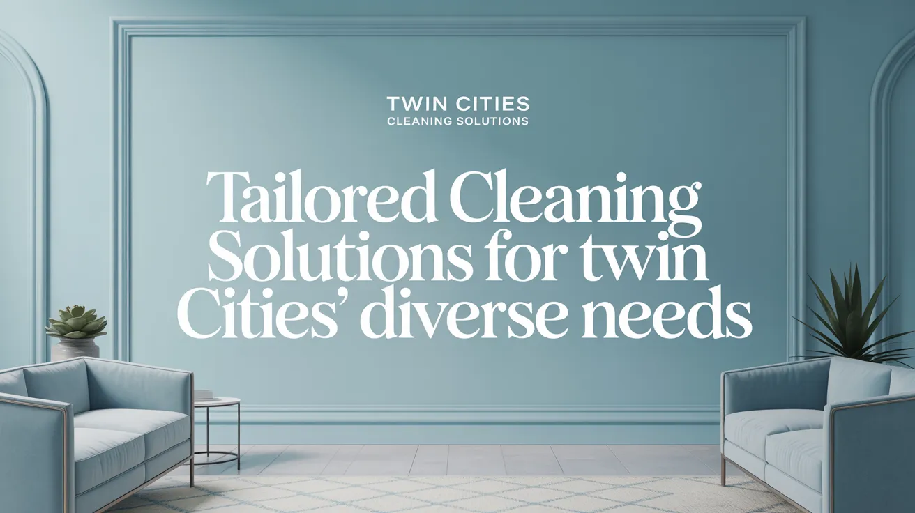 Tailored Cleaning Solutions for Twin Cities' Diverse Needs