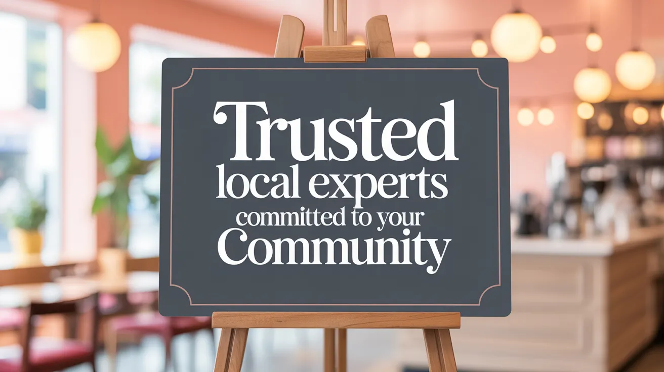 Trusted Local Experts Committed to Your Community