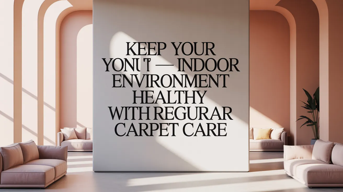Keep Your Indoor Environment Healthy with Regular Carpet Care