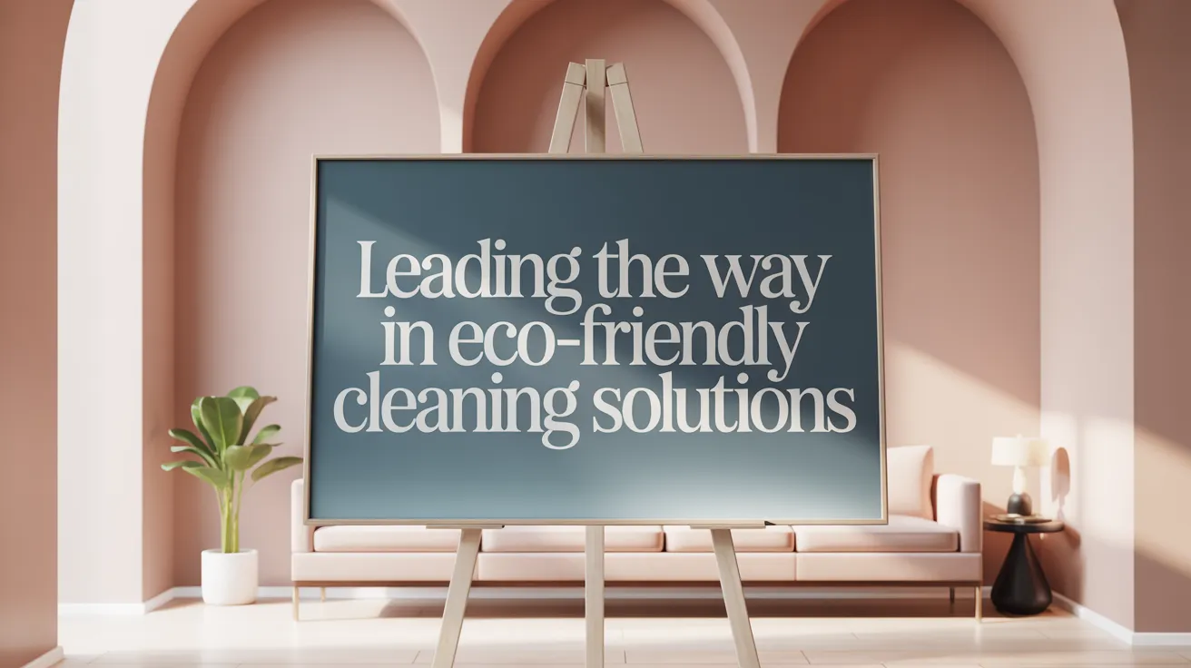 Leading the Way in Eco-Friendly Cleaning Solutions