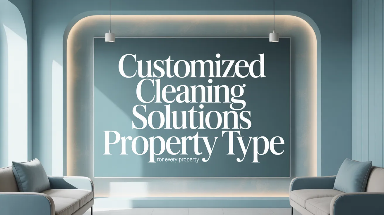 Customized Cleaning Solutions for Every Property Type