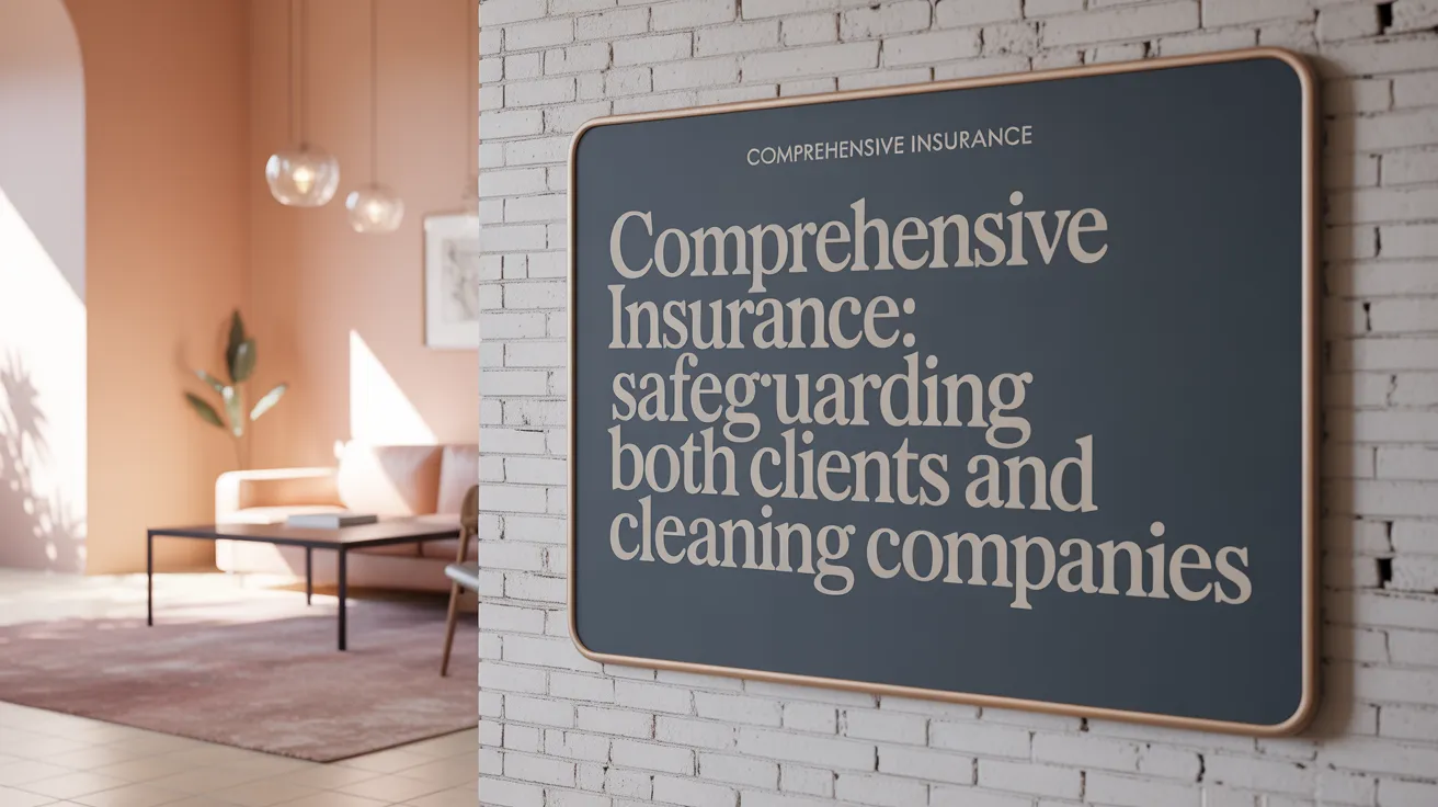 Comprehensive Insurance: Safeguarding Both Clients and Cleaning Companies