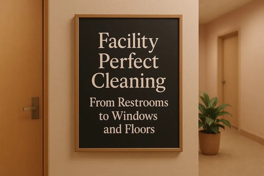 Facility Perfect Cleaning: From Restrooms to Windows and Floors