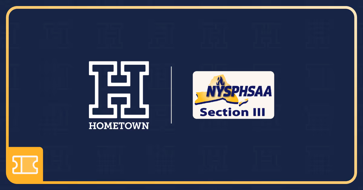 Hometown Named Official Ticketing Partner of NYSPHSAA Section III Athletics