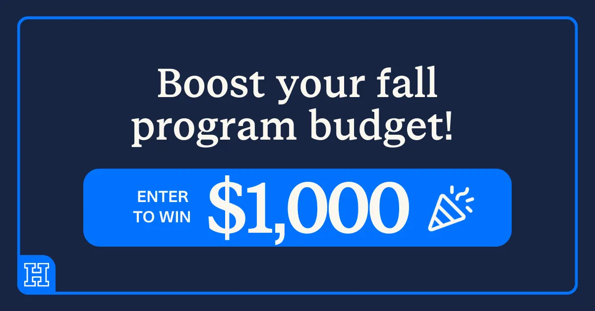 Fall Giveaway: Enter to Win $1,000 for Your School