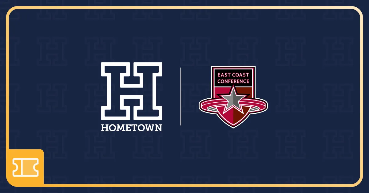 Hometown Named Official Ticketing Partner of the East Coast Conference