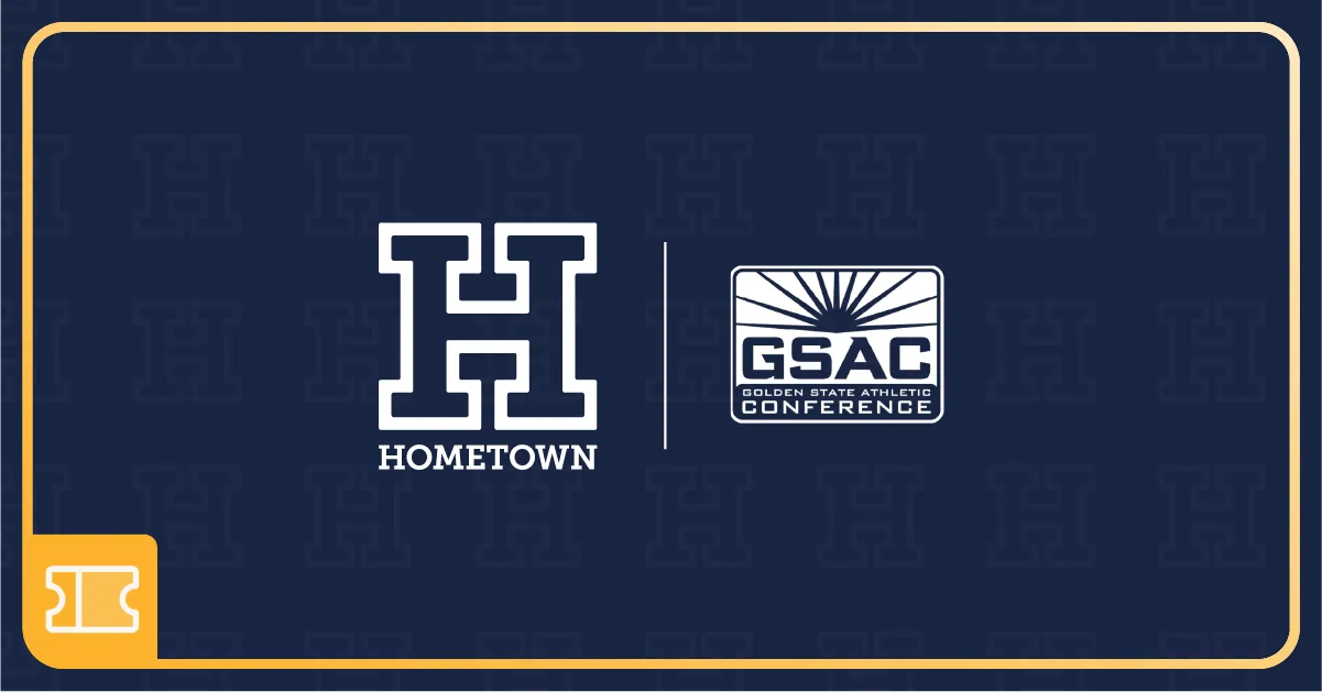 Hometown Named Official Ticketing Partner of the Golden State Athletic Conference