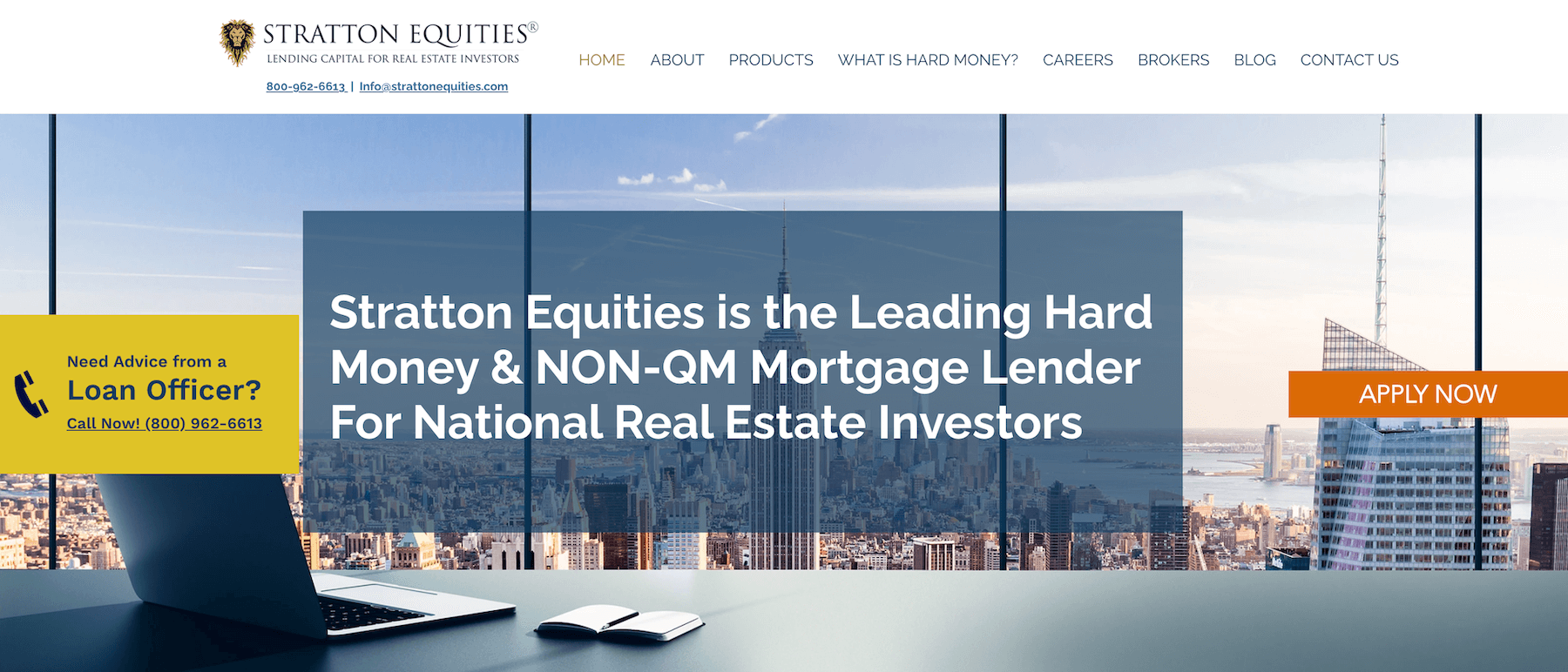 Stratton Equities homepage