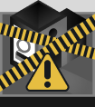 Graduation cap with caution tape and warning sign symbolizing restricted or canceled graduation.