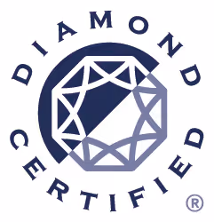 Black & White Diamond Certified badge