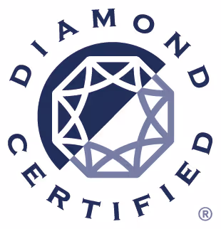 Blue & White Diamond Certified badge