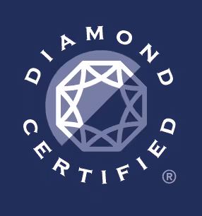 Blue & White Diamond Certified badge