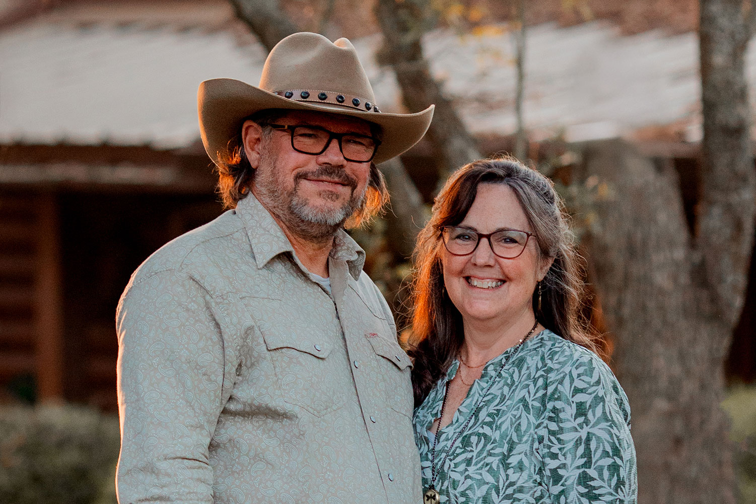 A photo of Mark and Melanie owners of Cripe Cattle Company at Still Waters Ranch
