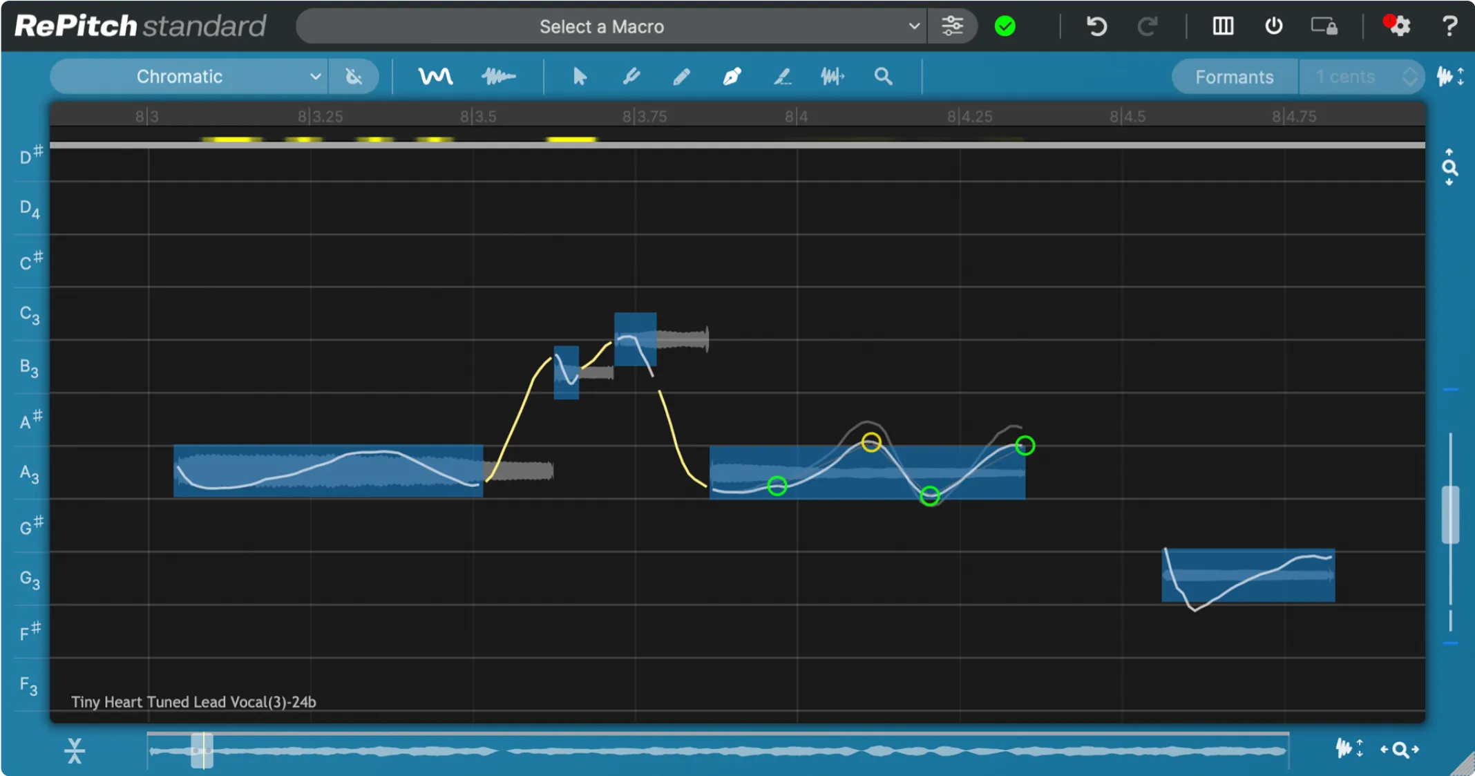 RePitch Standard vocal pitch correction plugin