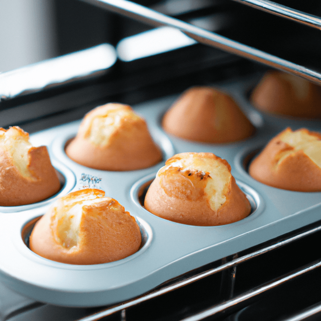A delightful array of air fryer cupcakes, freshly baked