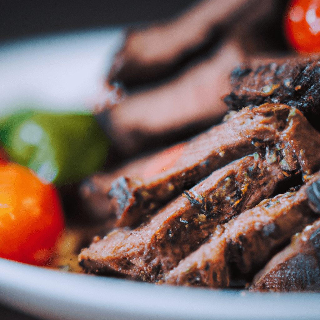 Roast beef with perfect crusty exterior straight from the air fryer
