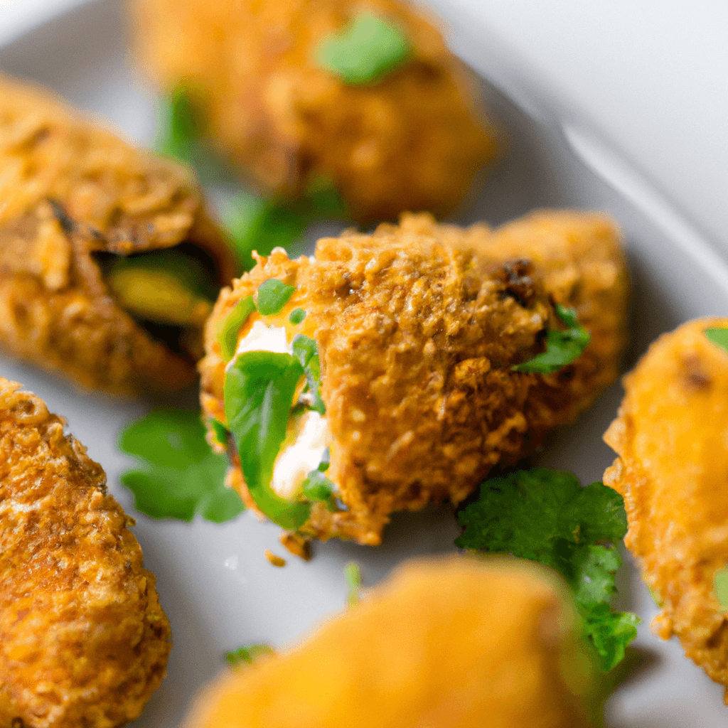 Uncooked jalapeno poppers ready in an air fryer basket
