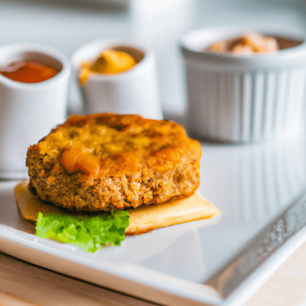 Golden-brown turkey burgers nestled in an air fryer basket