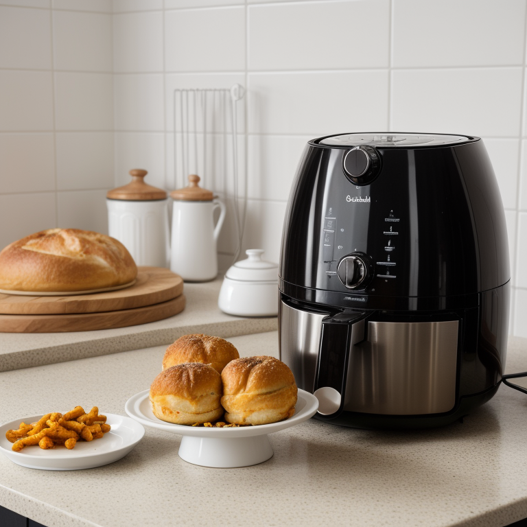 Air fryer and oven temperature conversion chart showing 290 fan to Fahrenheit