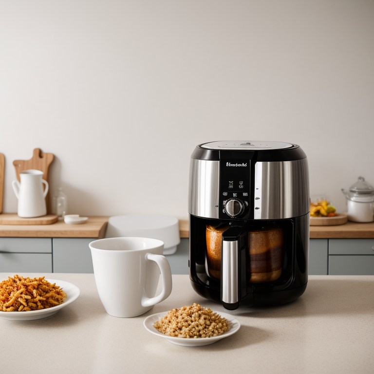 Measuring 200 grams of rice in cups for air fryer cooking