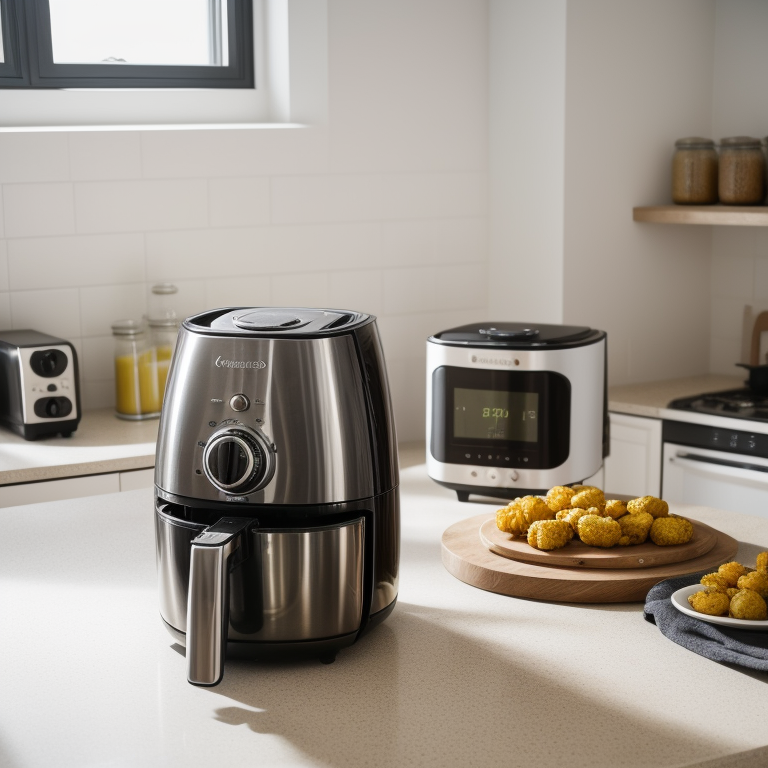 Measuring 200 grams of olive oil in a cup for air fryer cooking