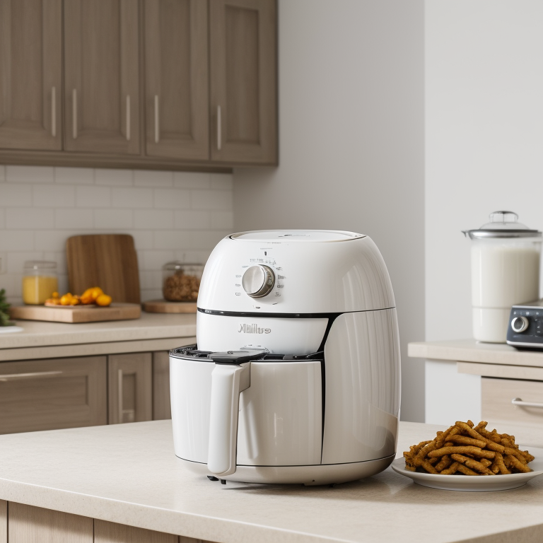 Measuring 200 grams of yogurt in a cup for air fryer recipes