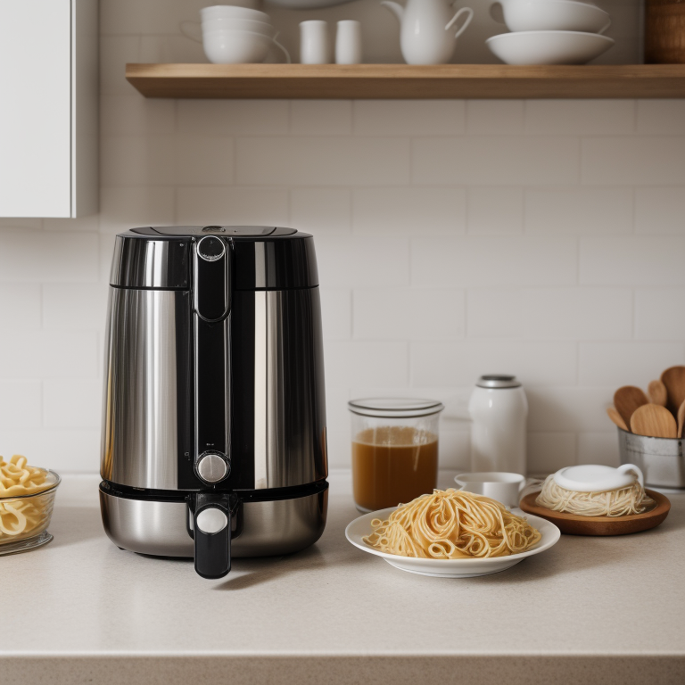 Measuring 200 grams of pasta in cups for air fryer recipes