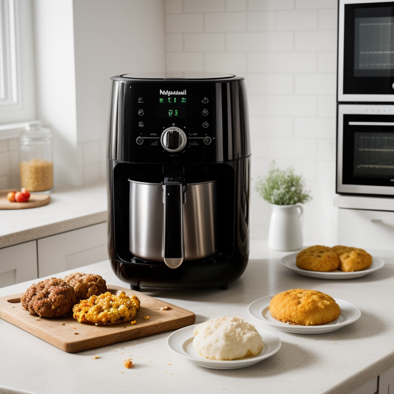 Measuring 225 grams of self-raising flour in cups for air fryer baking