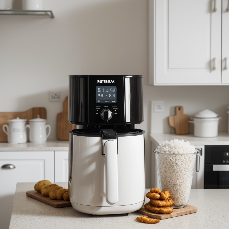 Measuring 225 grams of rice in cups for air fryer recipes