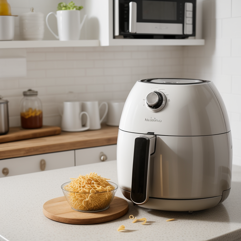 Measuring 250 grams of pasta in cups for air fryer recipes
