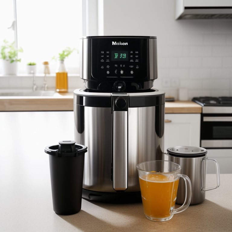 Measuring 275 grams of honey in a cup for baking and cooking
