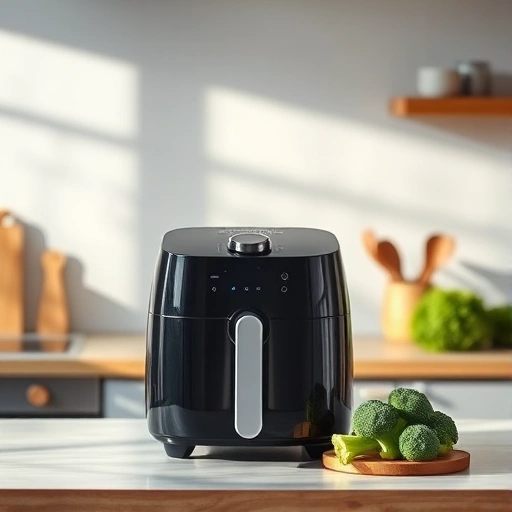 Measuring 300 grams of broccoli in cups for air fryer recipes