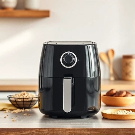 Measuring 325 grams of rolled oats in a cup for air fryer recipes