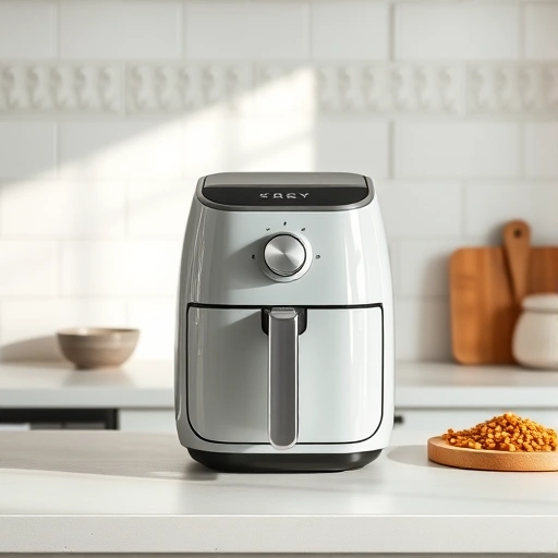 Measuring 375 grams of lentils in a cup for air fryer recipes