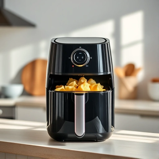 Measuring 400 grams of potatoes in cups for air fryer recipes