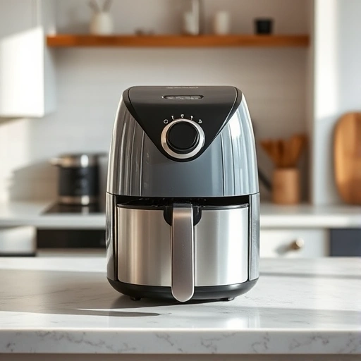 Measuring 475 grams of water in a cup for air fryer recipes