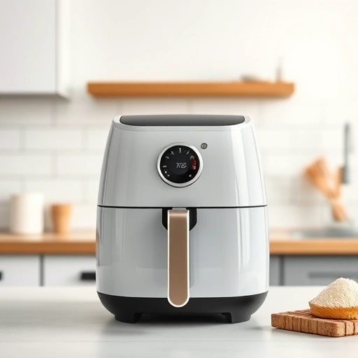 Measuring 0.25 cups of plain flour for air fryer baking