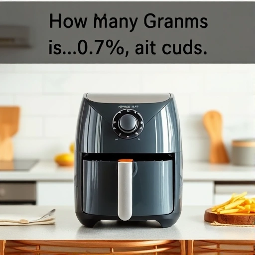 Measuring 0.75 cups of grated cheese in grams for air fryer recipes