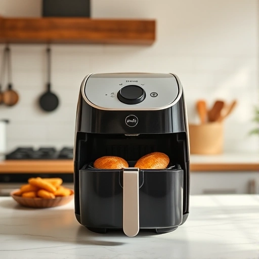 Measuring 0.75 cups of chicken breast on a kitchen scale for air fryer recipes