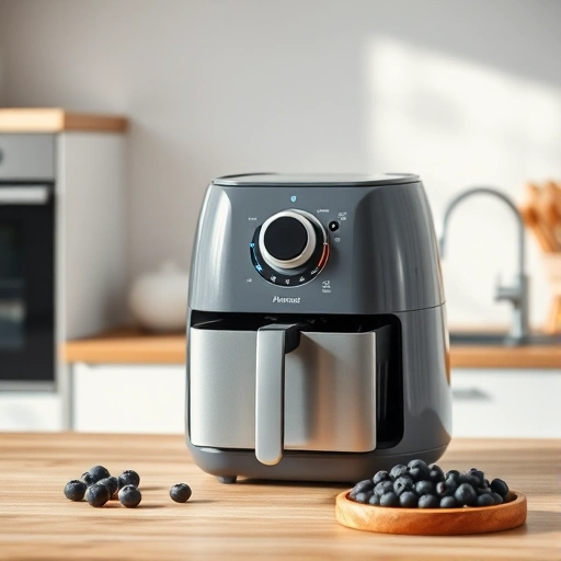 Measuring 0.75 cups of blueberries on a kitchen scale showing grams