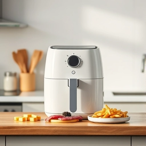 Measuring 50 grams of minced beef in a cup for air fryer recipes