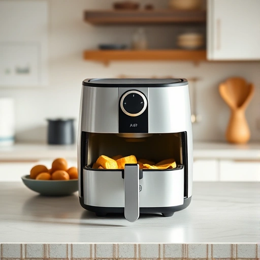 Measuring 75 grams of potatoes in cups for air fryer recipes