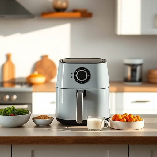 Measuring 100 grams of yogurt in a cup for air fryer recipes