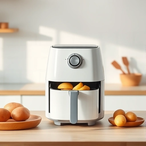 Measuring 100 grams of potatoes in cups for air fryer recipes