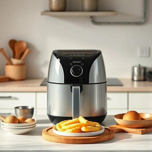 Measuring 100 grams of cream in a cup for air fryer recipes
