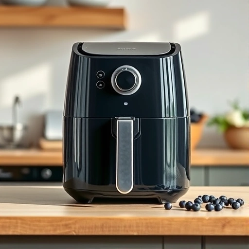 Measuring 1.5 cups of blueberries in grams for air fryer recipes